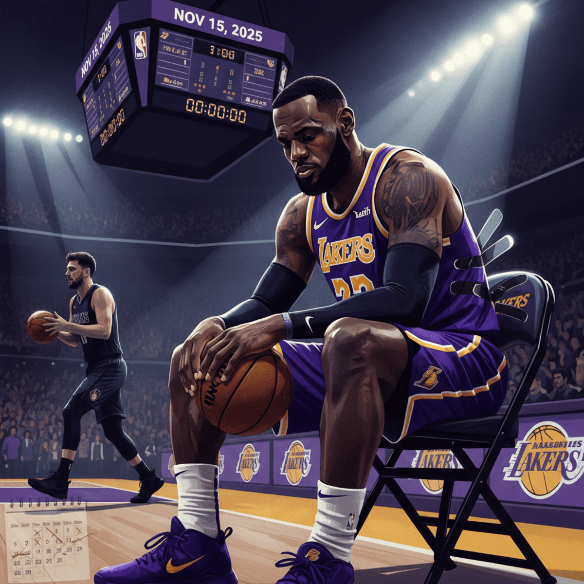 Lebron Eyeing Midnovember Comeback After Sciatica Sidelines Lakers Star