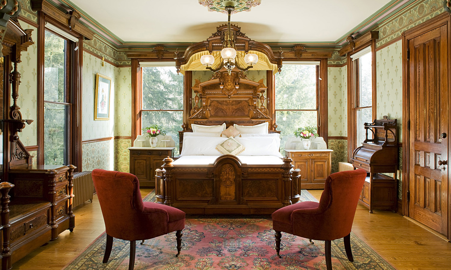 The Pines. 1878 Victorian mansion in Dutchess County, New York. Now