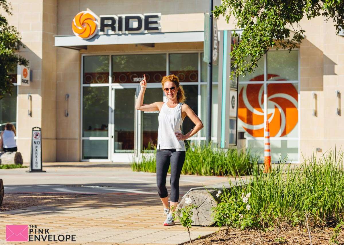 RIDE Indoor Cycling Experience The Pink Envelope