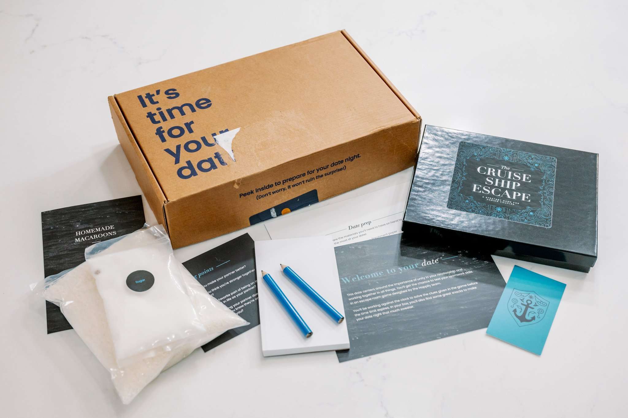 Fun Date Night Subscription Box The Pink Envelope