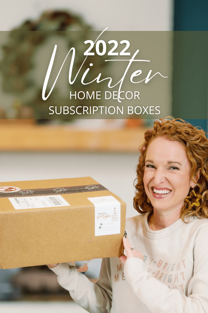 Winter Home Decor Subscription Boxes The Pink Envelope