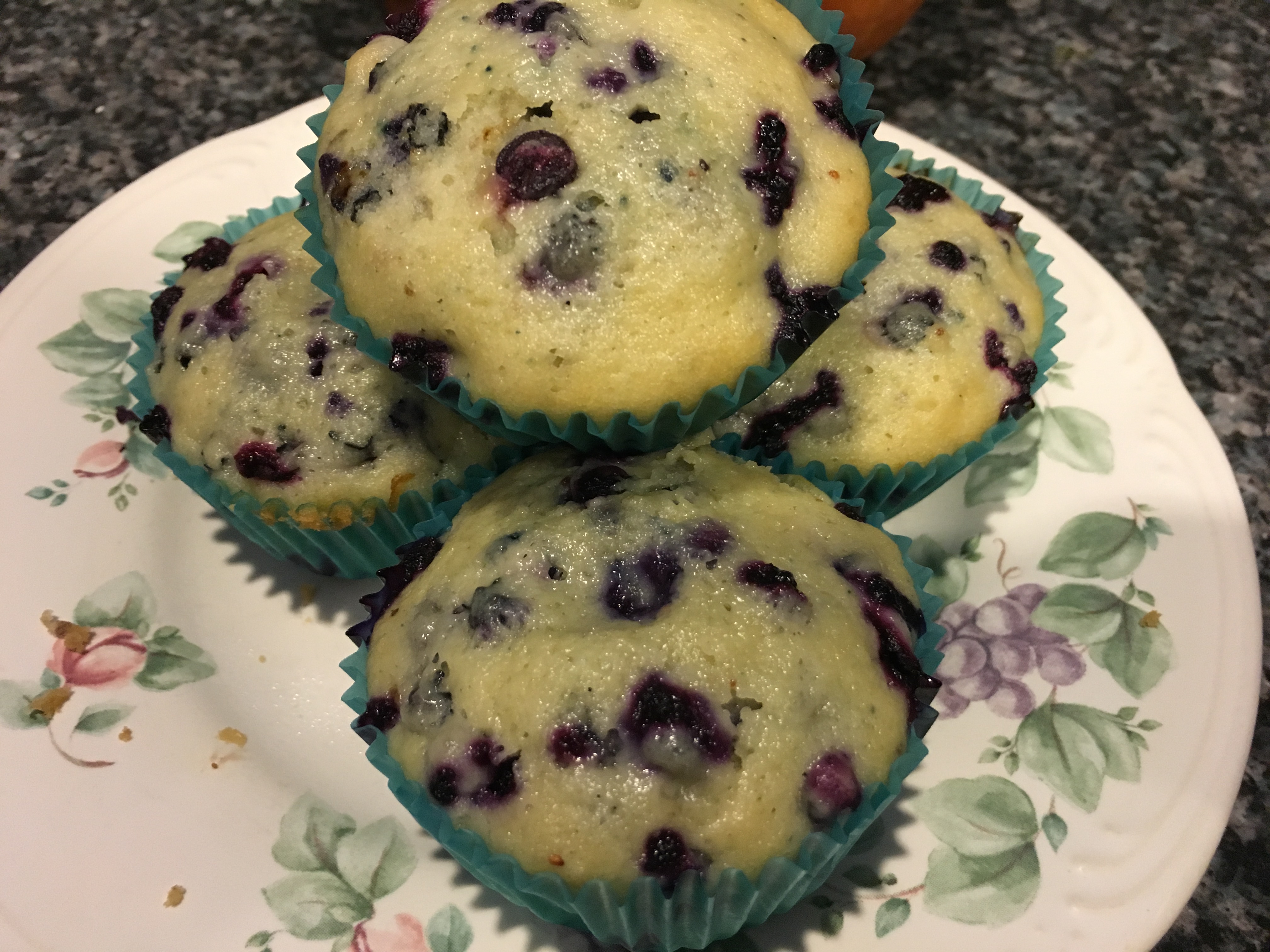 Pink Recipe Blueberry Muffins The Pink Puck