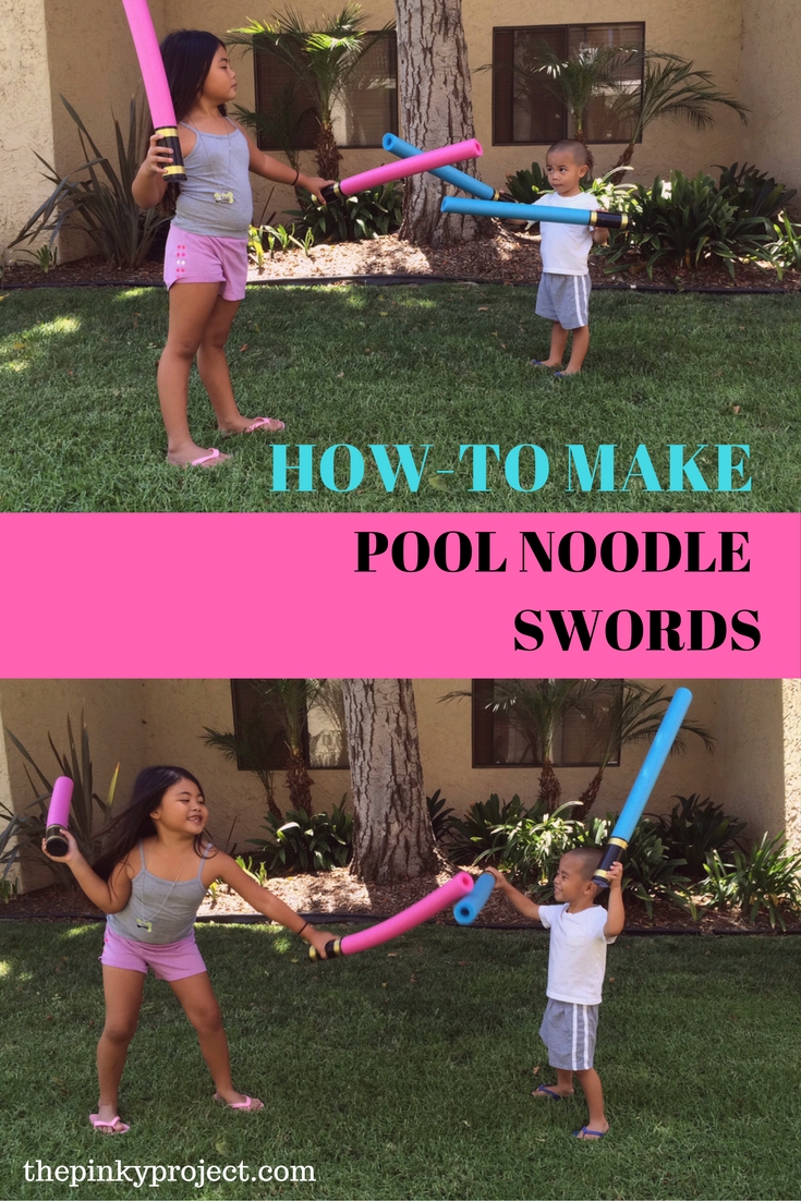 Howto Make Pool Noodle Swords