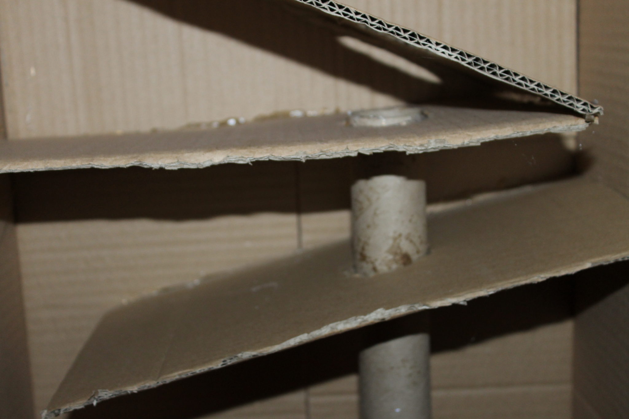 cardboard box marble run