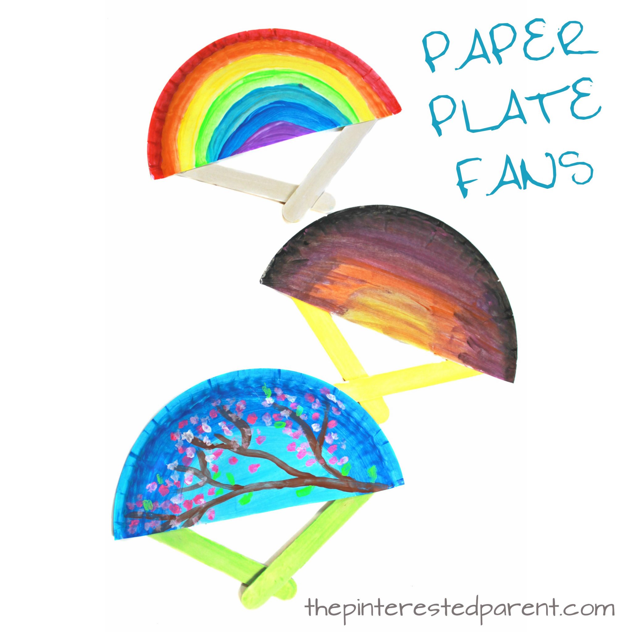 Spring and Summer Fan Craft The Pinterested Parent