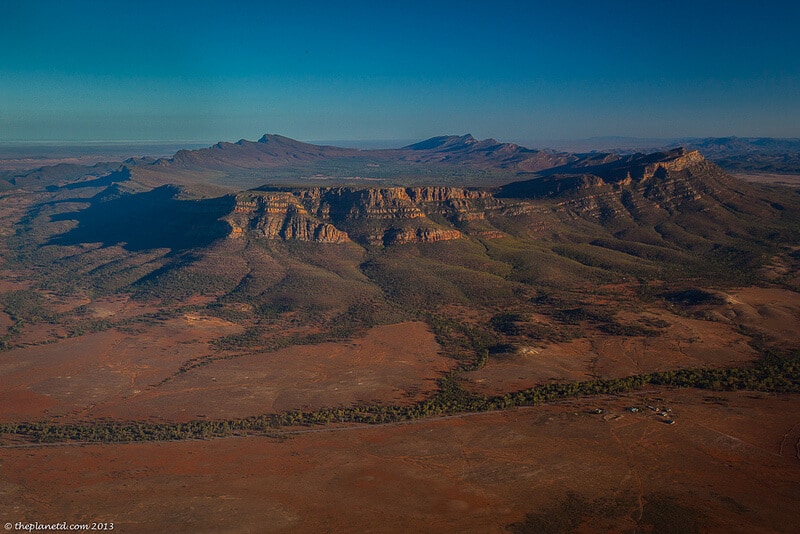 Fly the Flinders to Witness Wilpena Pound The D
