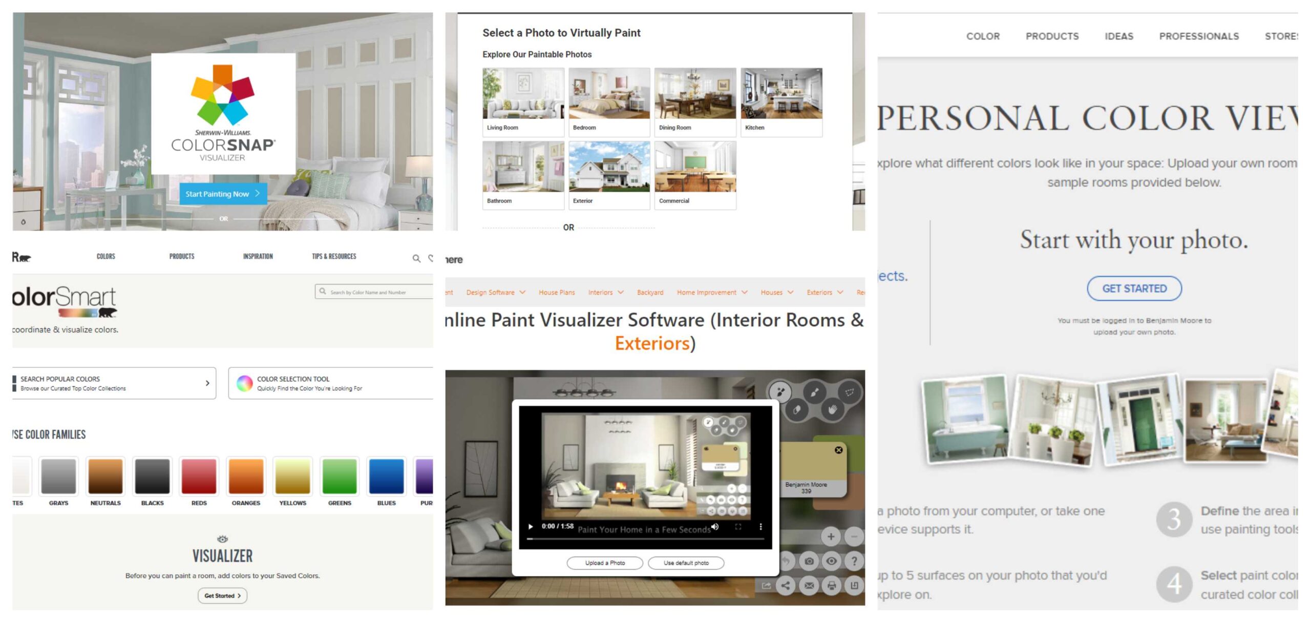 5 Free Paint Visualizer sites Lavanya