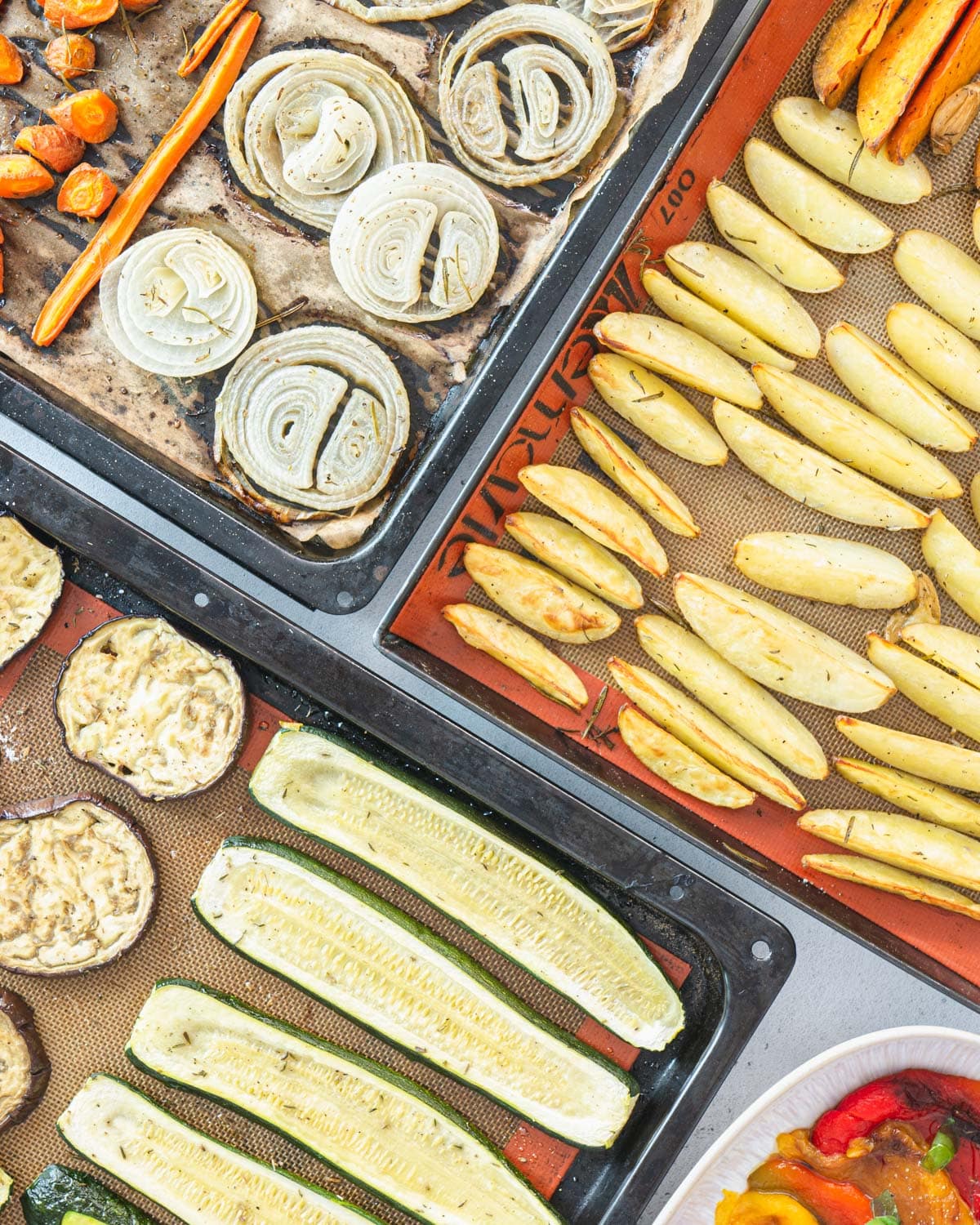 Italian roasted vegetables Italia Plant Based