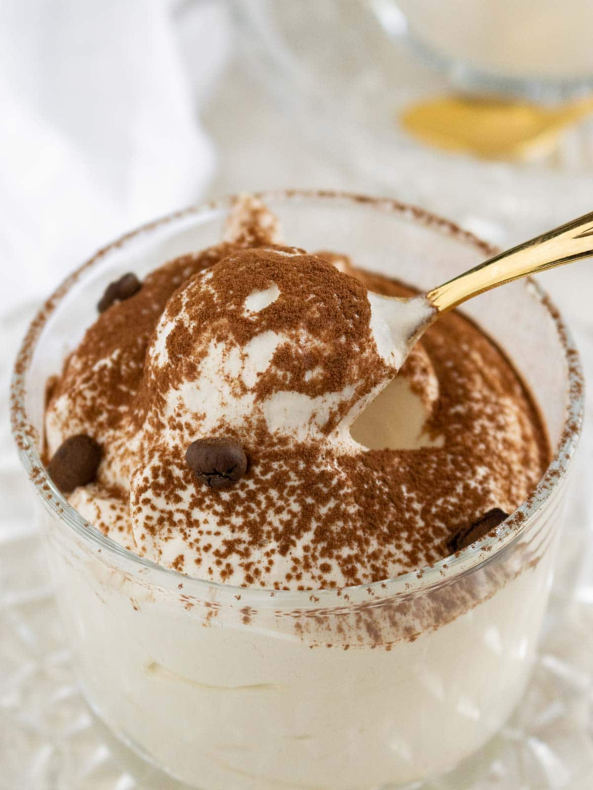 Coffee mousse 4Ingredients recipe Italia Plant Based