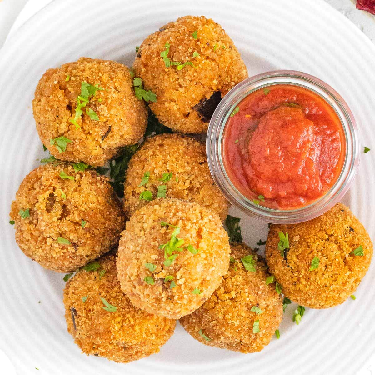 Italian Rice Balls The Plant Based School