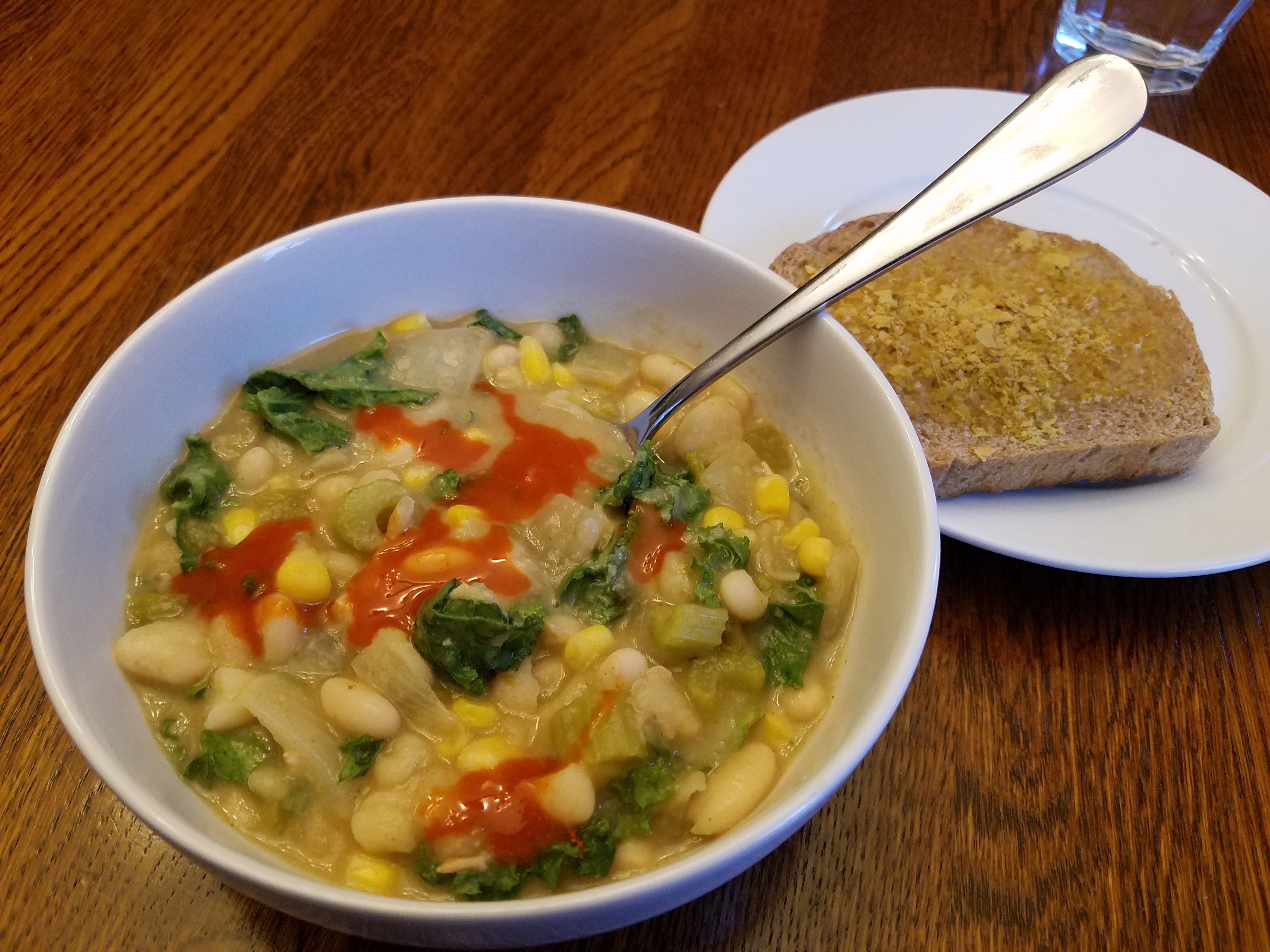 White Bean and Kale Chili The Planted Runner