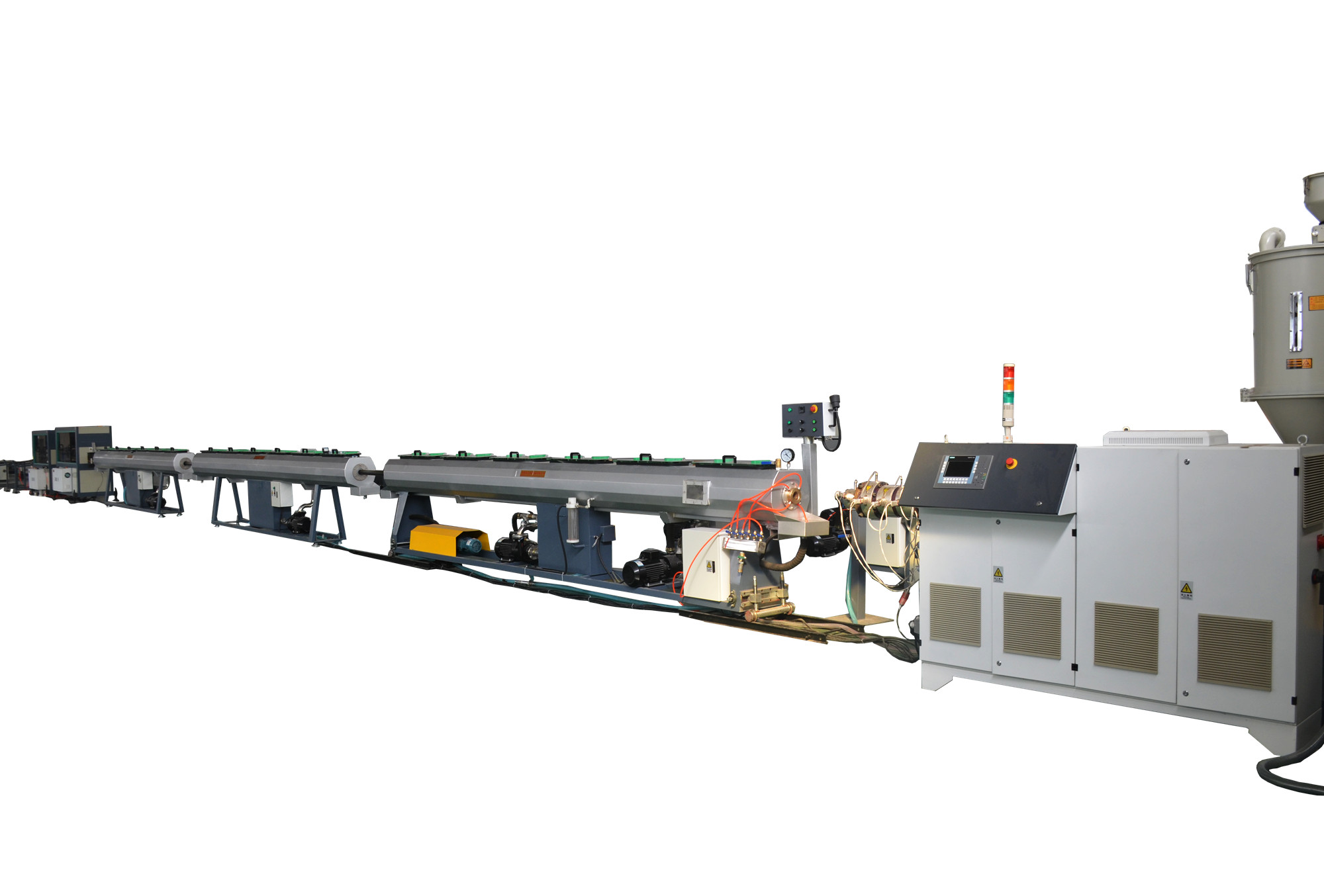 Plastic HDPE Pipe Machine Qingdao Tongsanhegu plastic machinery