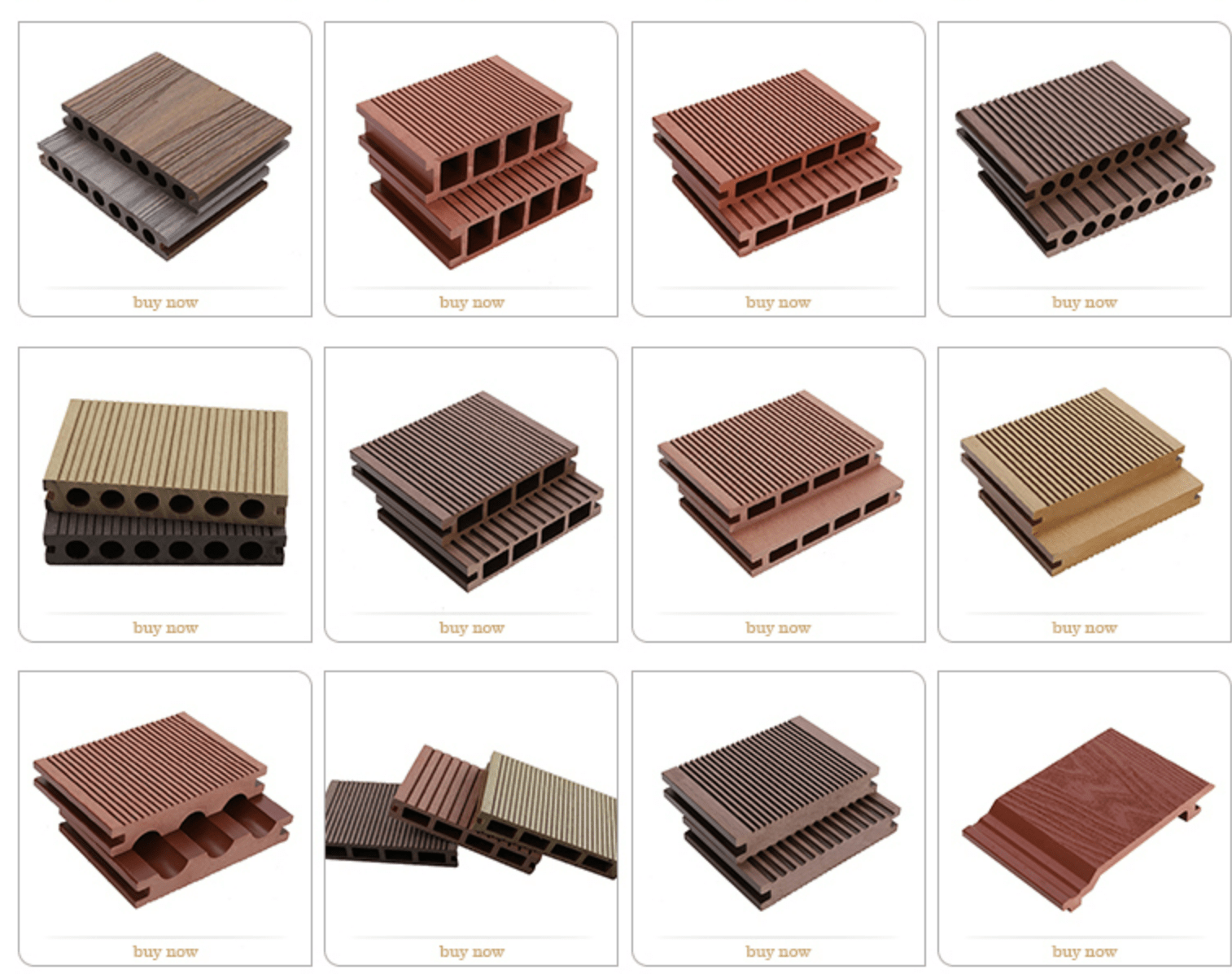 Wood plastic composite deck board wpc decking flooring making machine