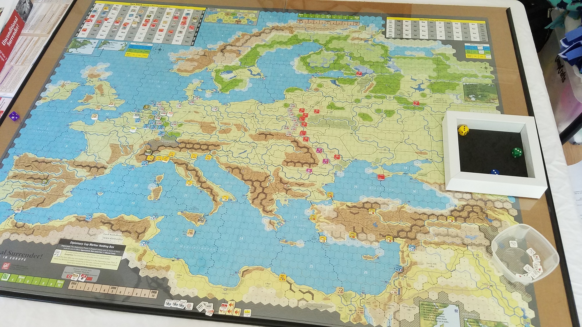 After Action Report for Unconditional Surrender! by GMT Games