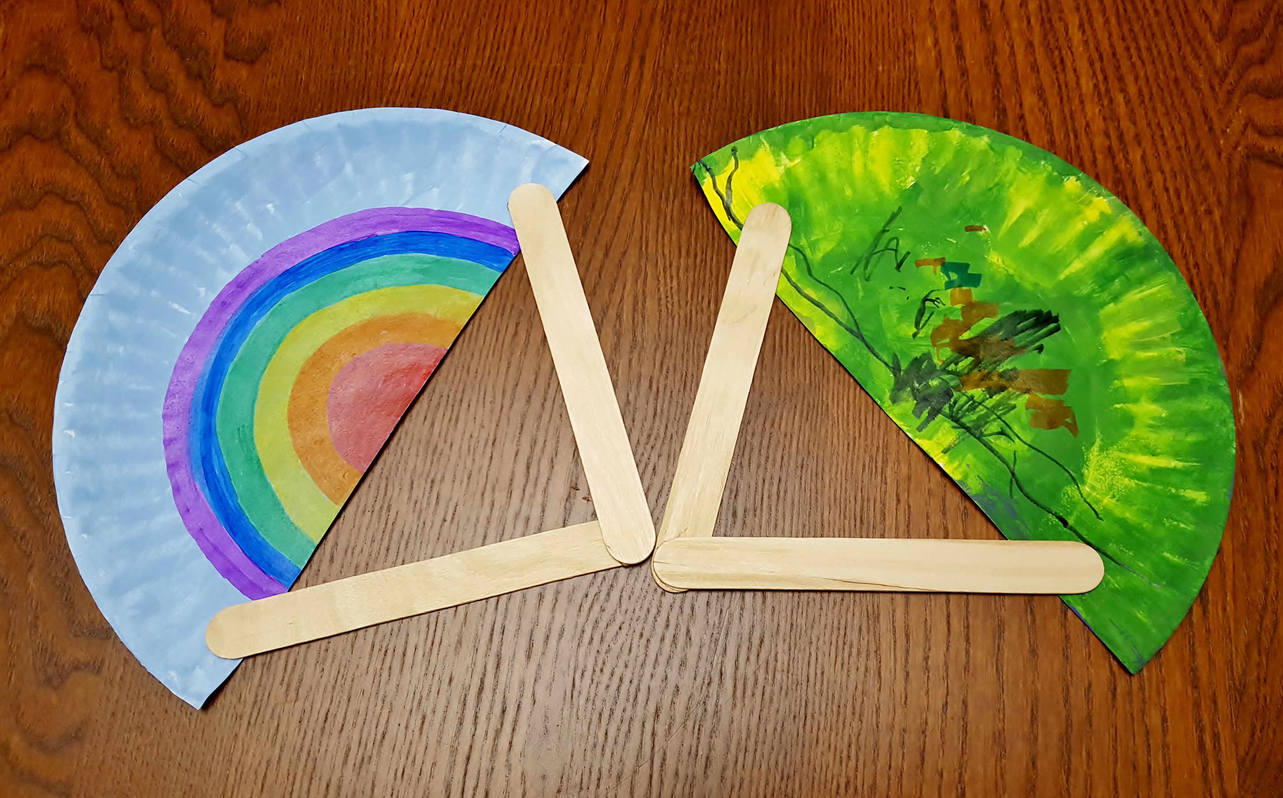 DIY PAPER PLATE FAN