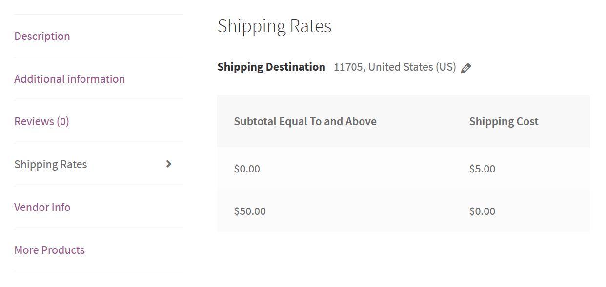Table Rate Shipping for WC Vendors and Dokan The Plugin Pros