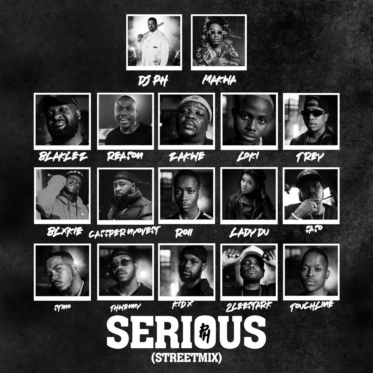 DJ PH Assembles An Avengers Team of SA Hip Hop on "Serious (Streets