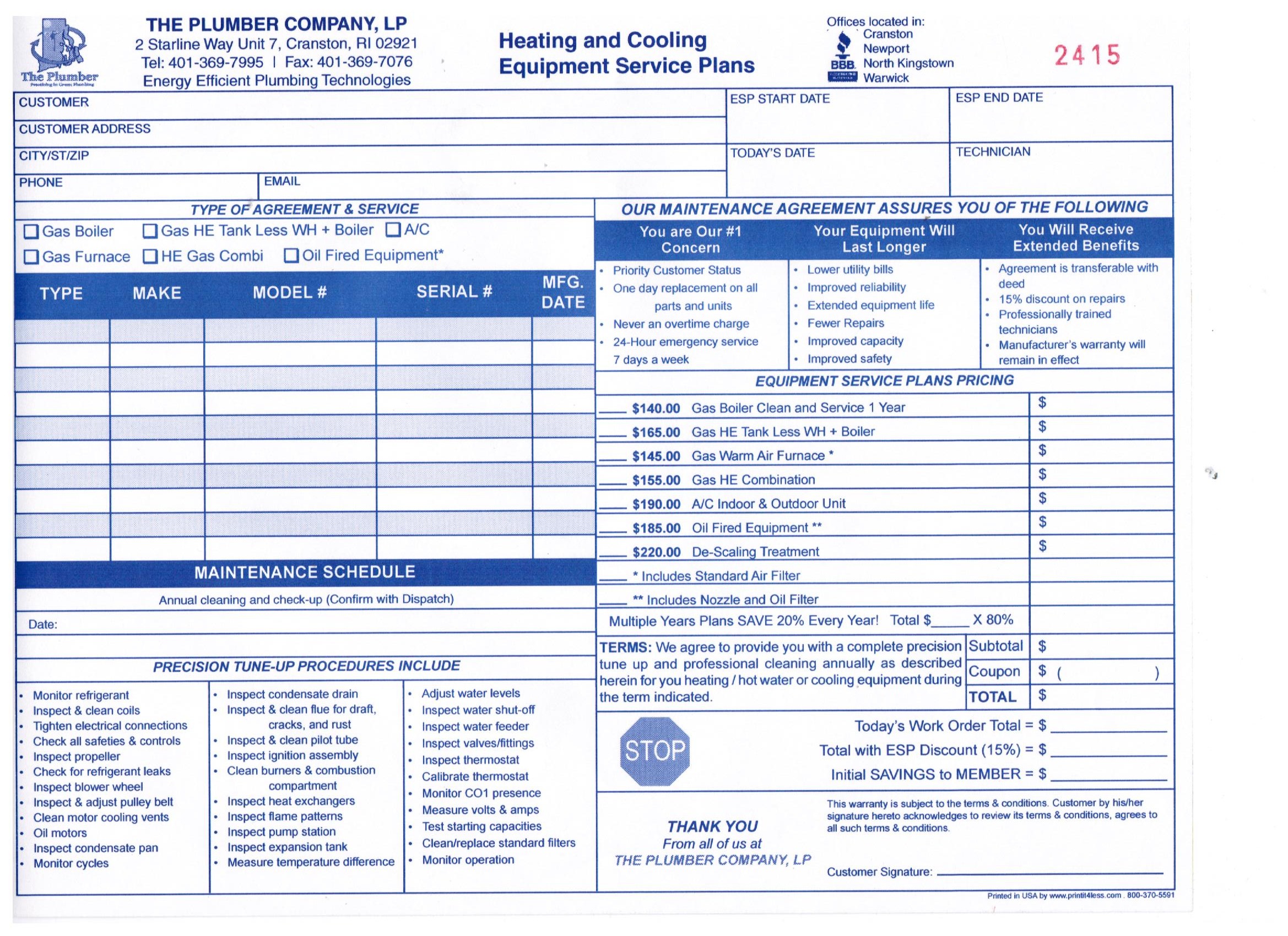 Keep Your Furnace & Air Conditioner Running Efficiently Annual