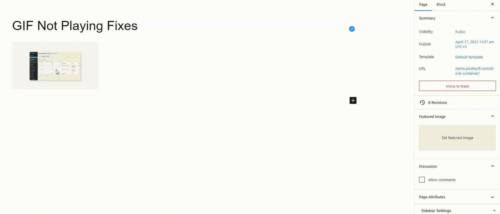 How to Fix WordPress GIF Not Playing in 2023 [SOLVED] The Plus Addons
