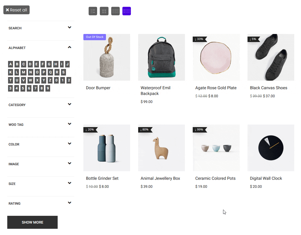 How to Add Alphabetical Filter for in Elementor? The Plus