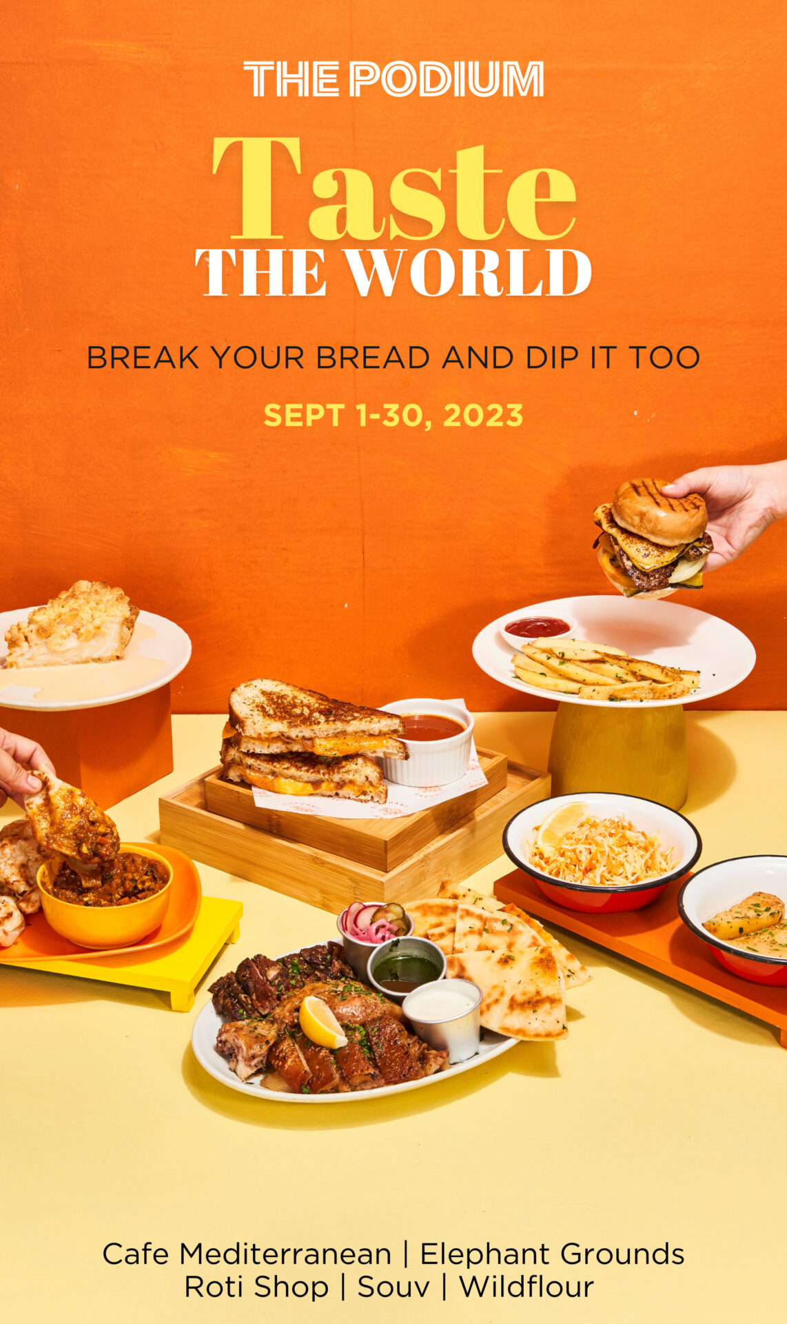 Taste The World The Podium