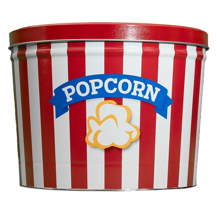 Blue Ribbon Popcorn 2 Gallon Tin The Popcorner