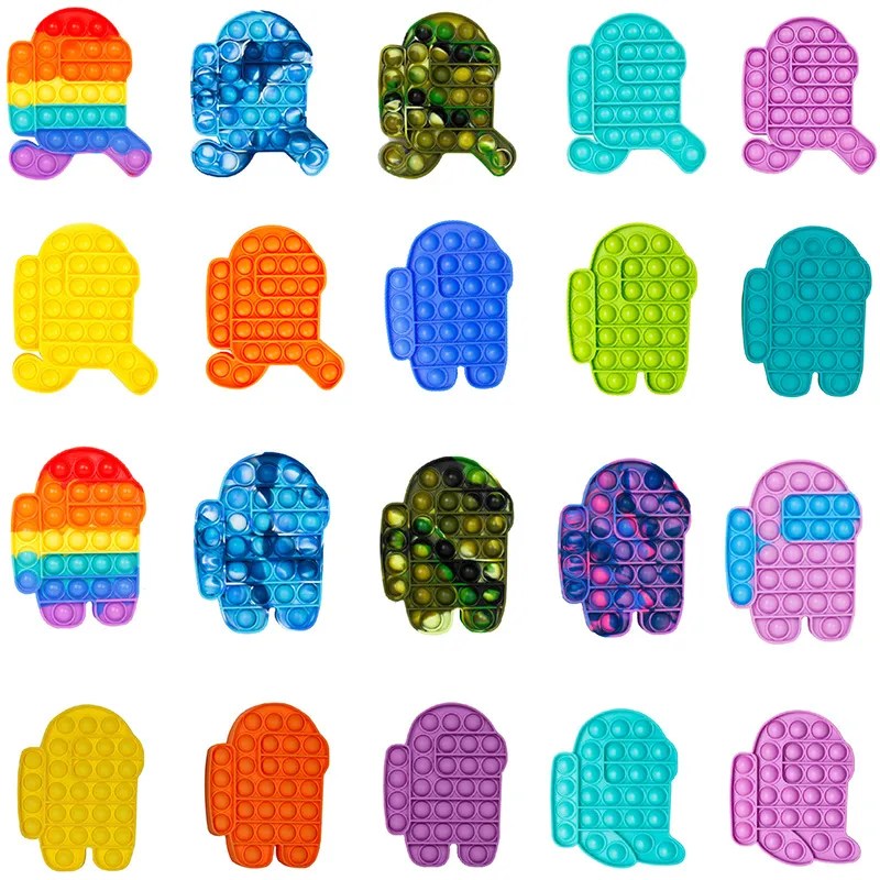 Toys Toys & Games Colourful Among Us Pop It Learning & School