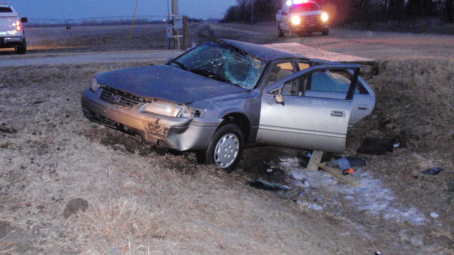 Rollover accident found with no driver The Salina Post