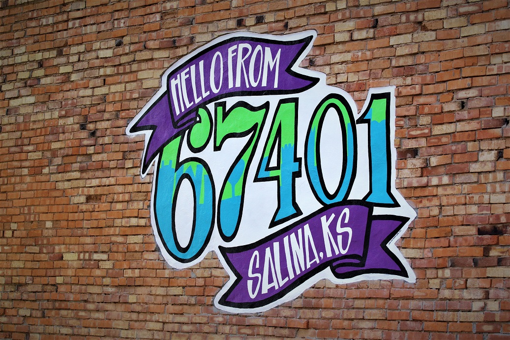 Local artist paints mural in downtown Salina The Salina Post