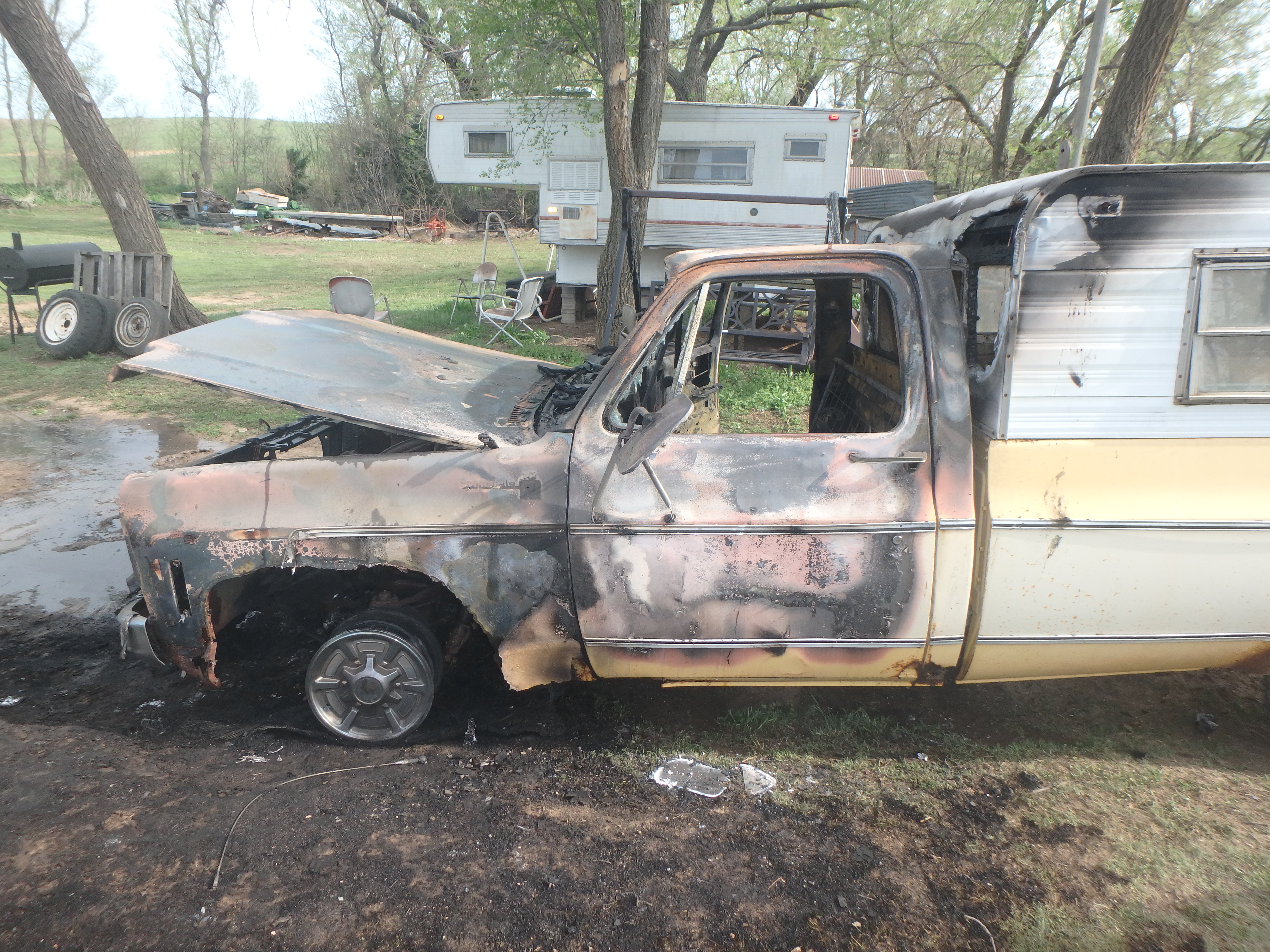 Truck caught on fire in Saline County The Salina Post
