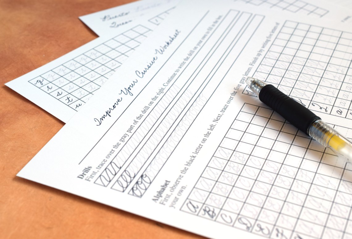 8 tips to improve your handwriting plus a free worksheet