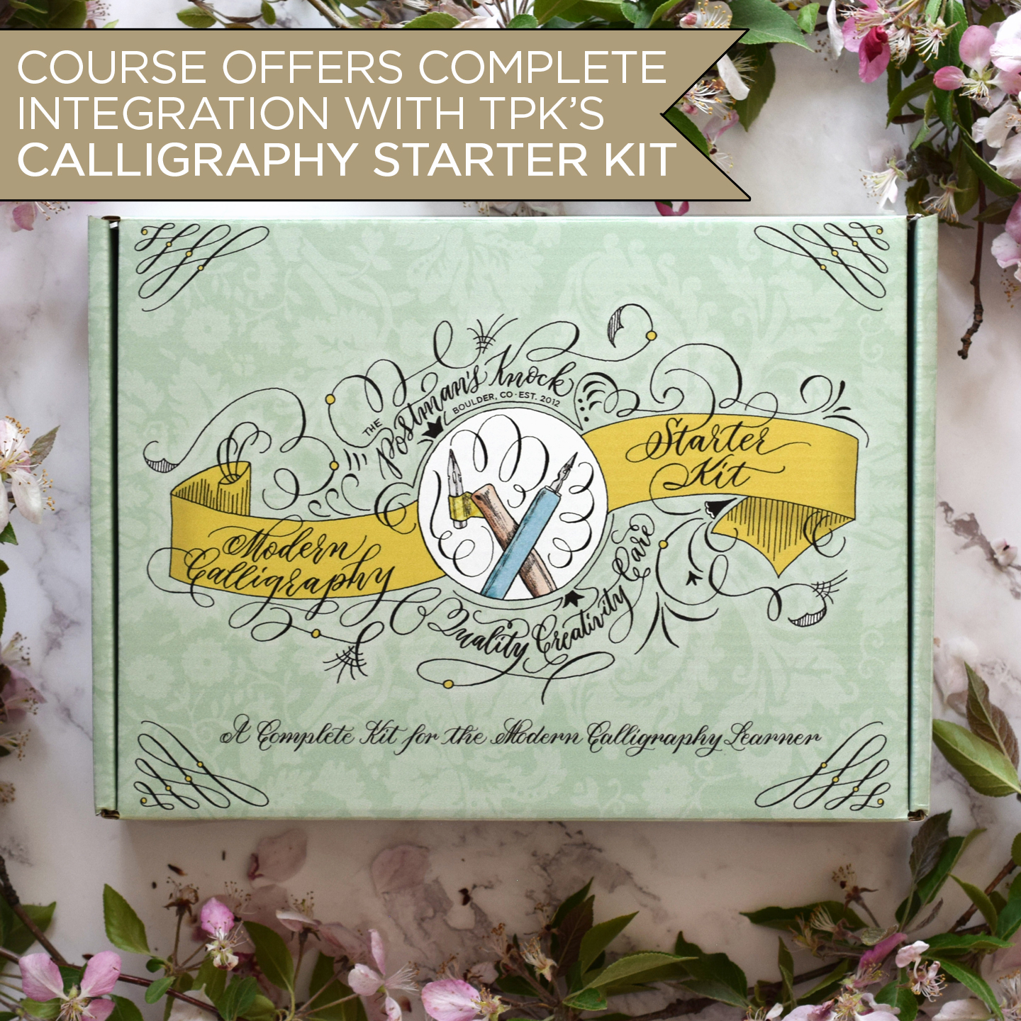 Beginner S Modern Calligraphy Online Course The Postman S Knock