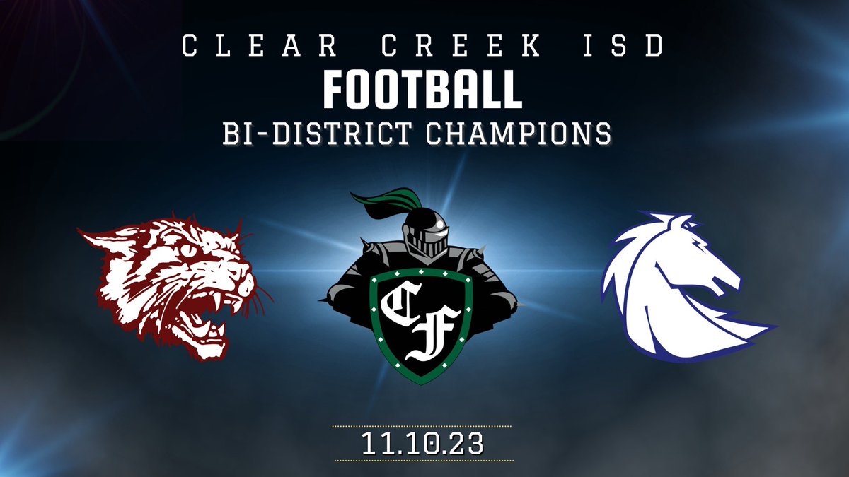 Clear Creek ISD was a perfect 30 in the 6A, Region III bidistrict