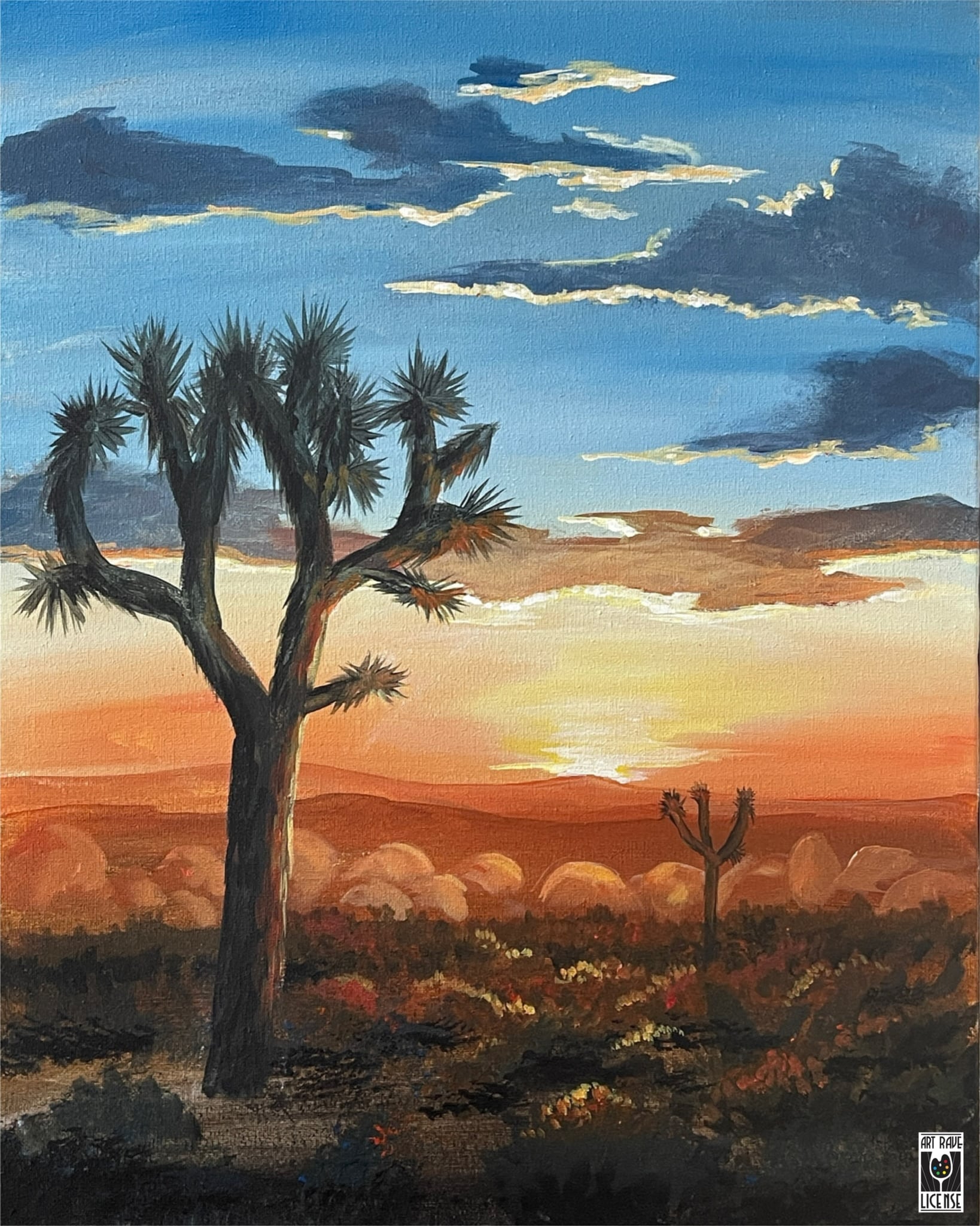 Paint and Sip Joshua Tree Pottery Factory Brookfield