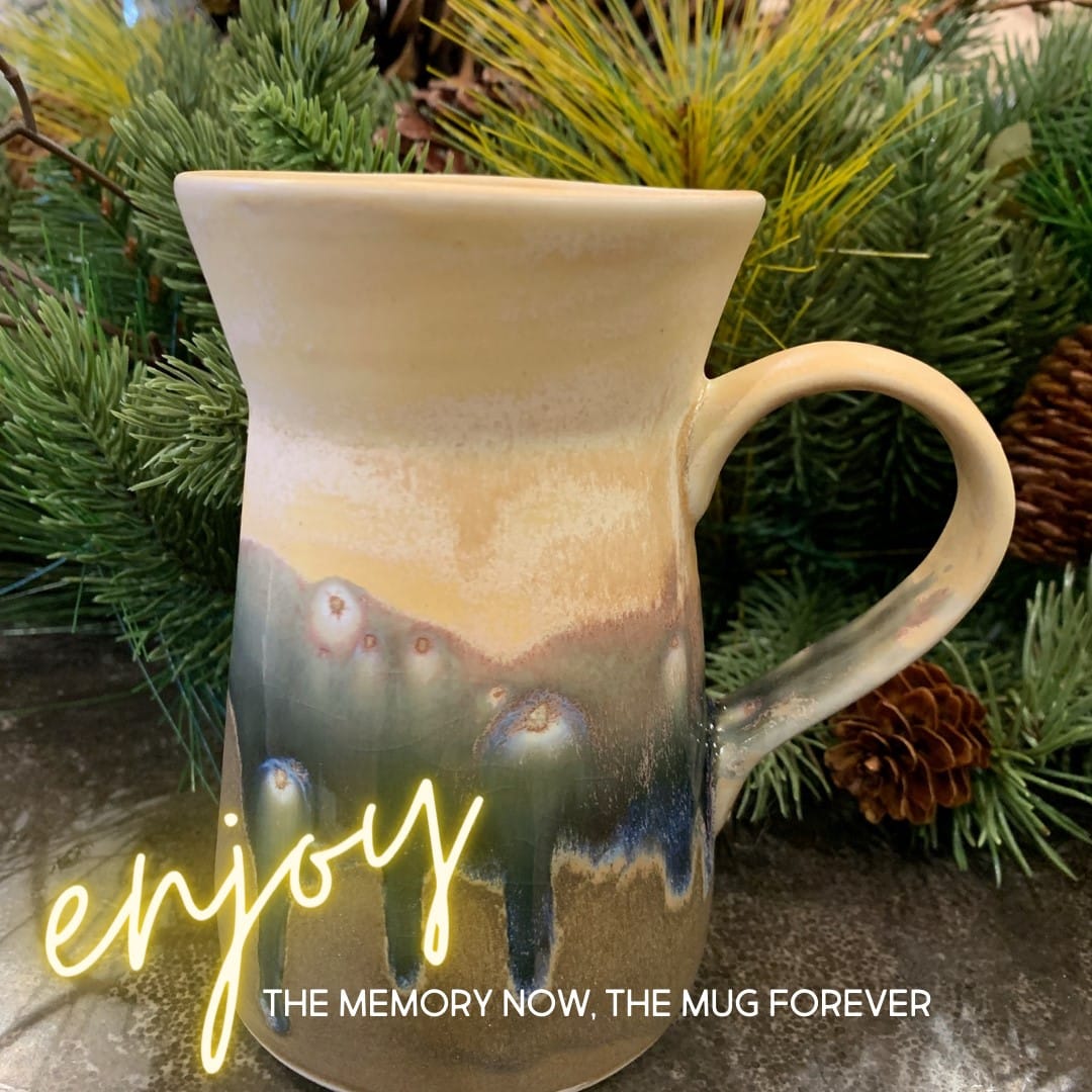 Stoneware Mug Pottery Factory Brookfield