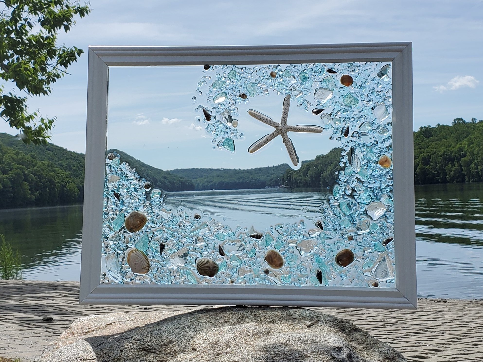 Seascape Resin Pour Pottery Factory Mount Kisco