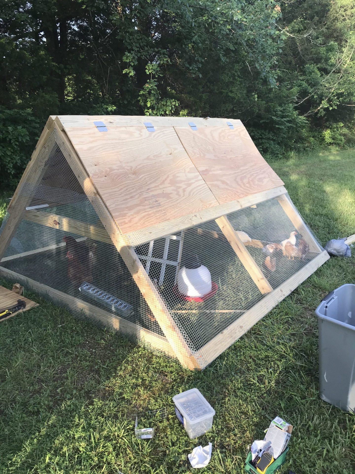 23 A Frame Chicken Coop Plans For Keeping Small Flock Of Chickens The