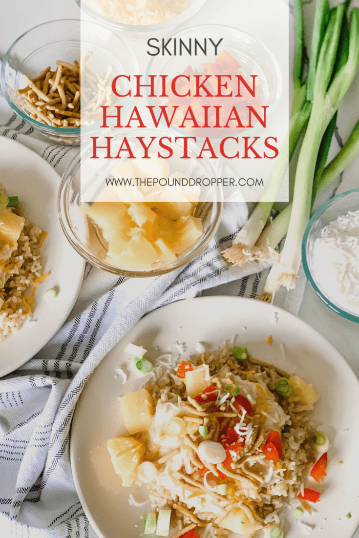 Skinny Chicken Hawaiian Haystacks Pound Dropper