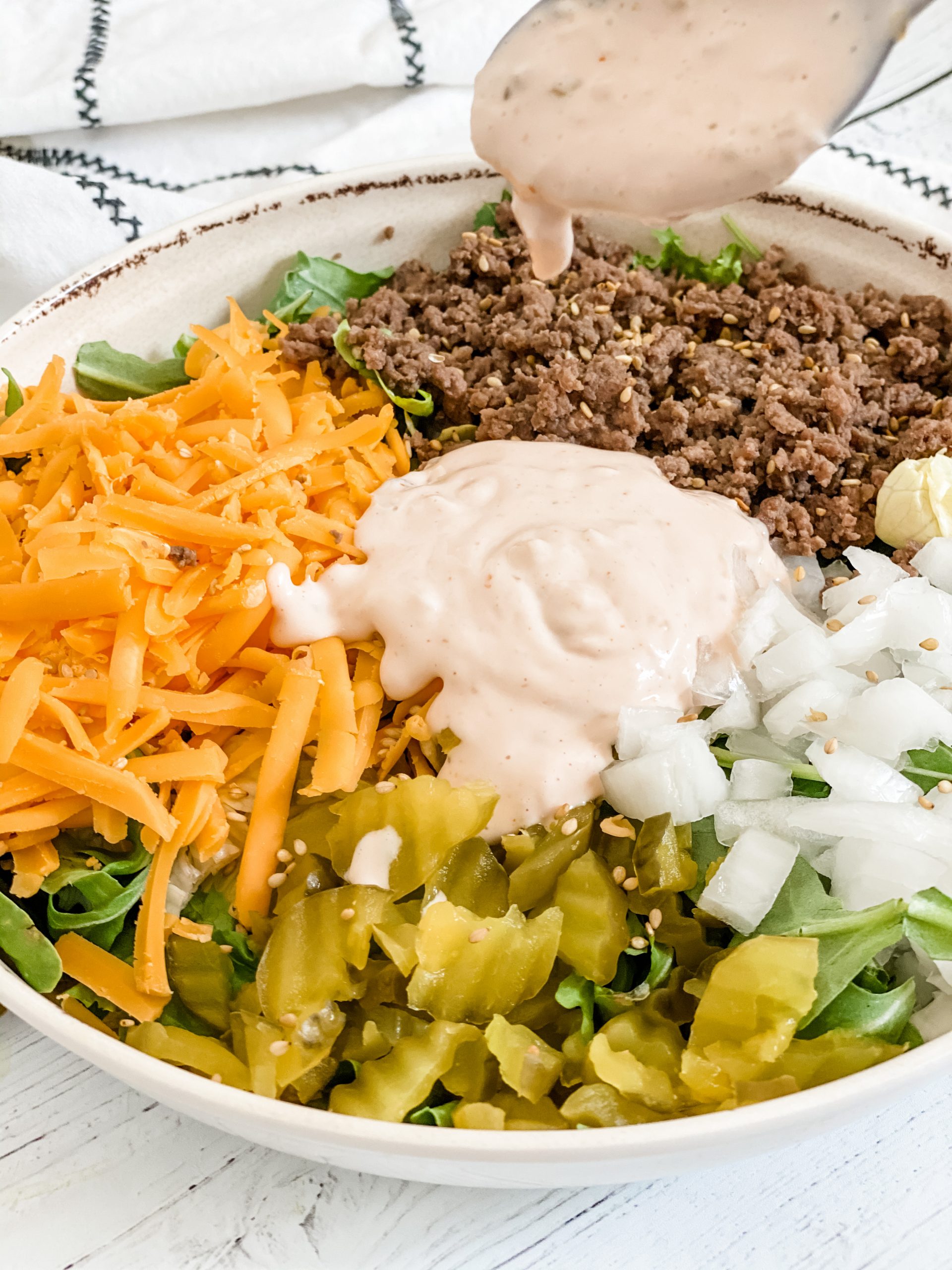 Big Mac Salad Pound Dropper