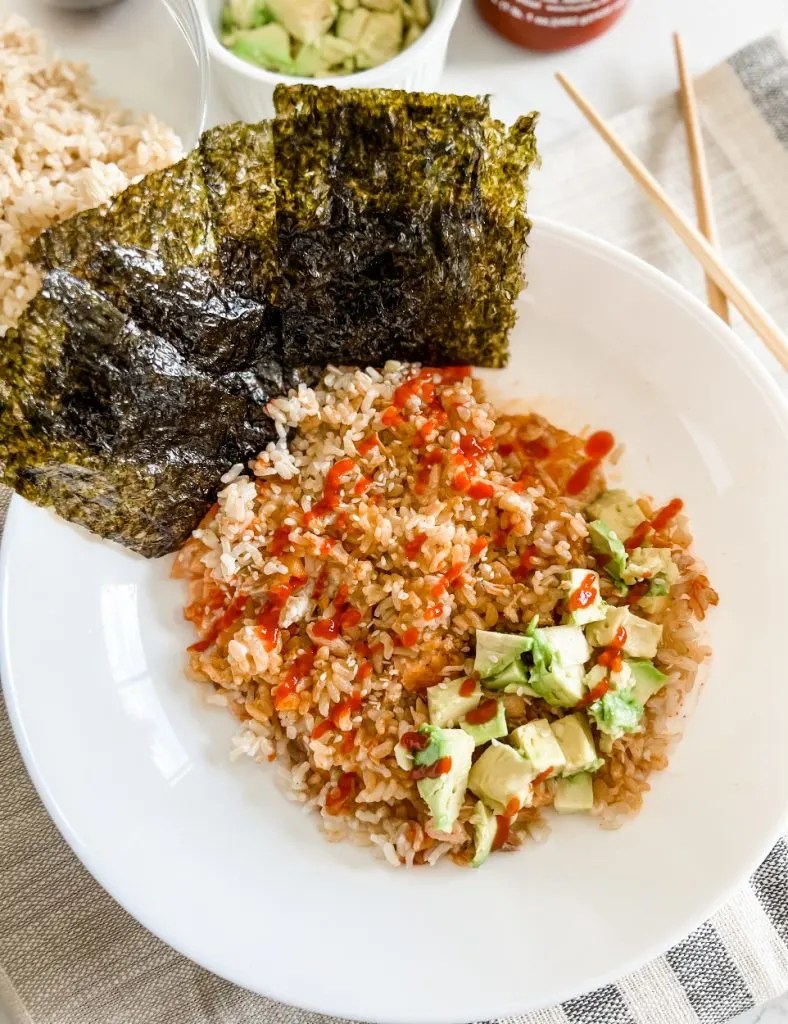 Viral TikTok Salmon and Rice Bowl Pound Dropper