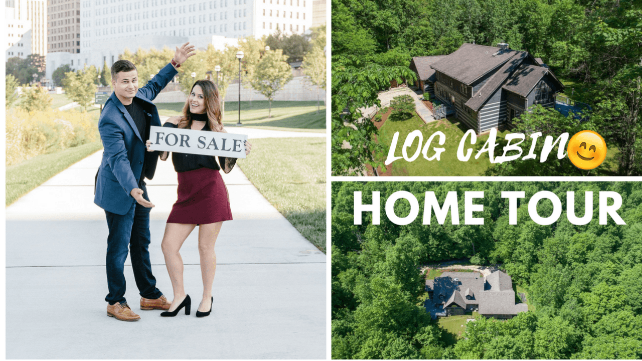 LOG CABIN HOME TOUR Galena Ohio For Sale The Powell Buehler Group