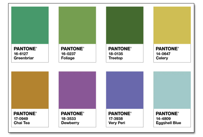 Pantone Very Peri "Wellspring" PowerPoint Template Free