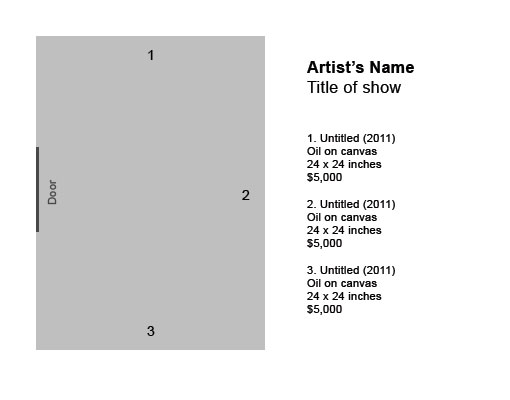 How To Label Artwork in an Exhibition The Practical Art World