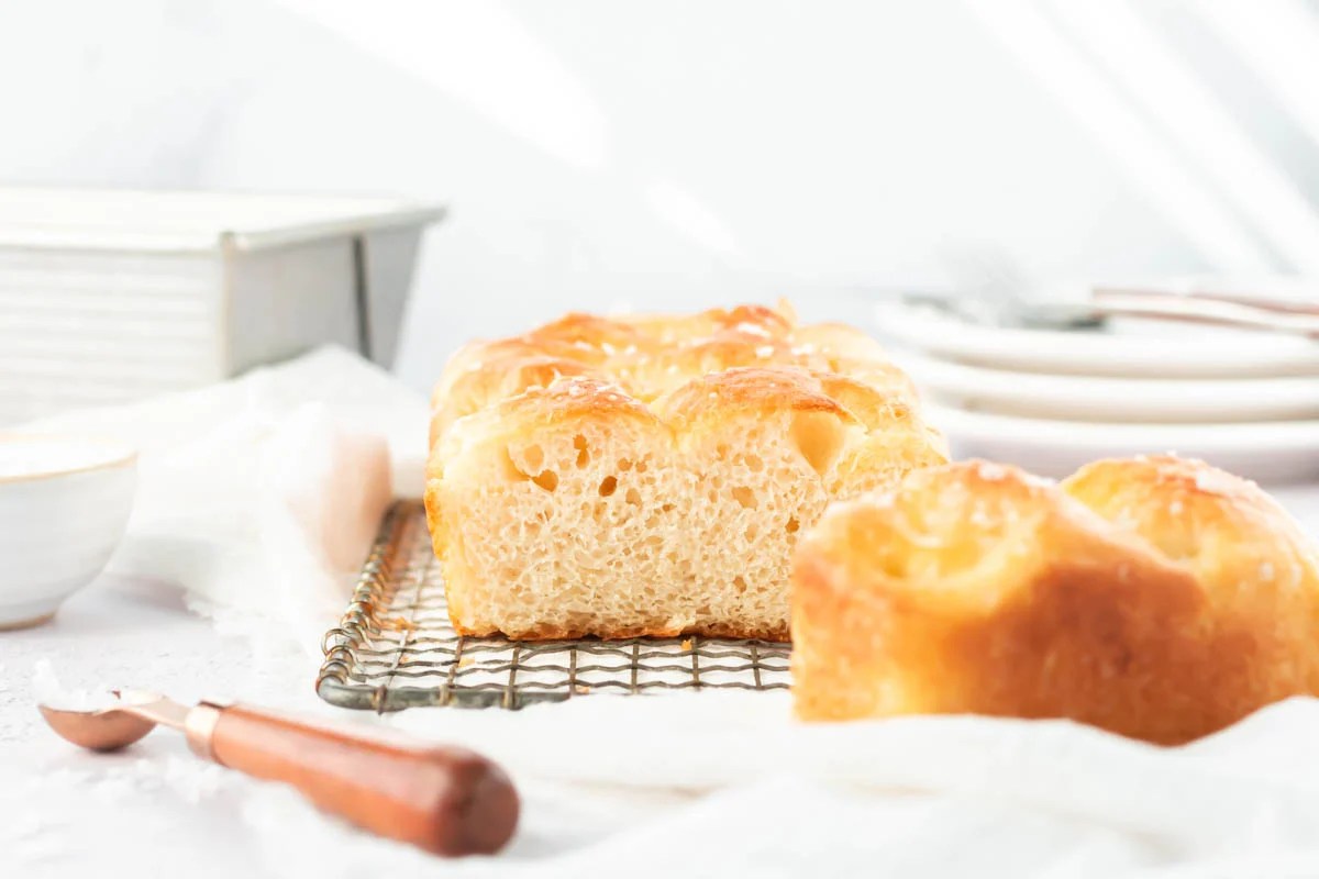 Mini Loaf Pan Focaccia Small Batch Recipe! » the practical kitchen