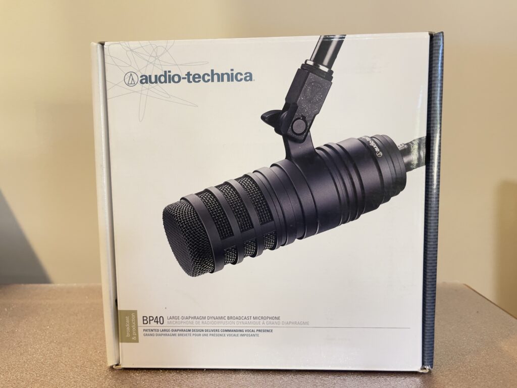 FOR SALE AUDIOTECHNICA BP40 MICROPHONE The Practical Paranoid