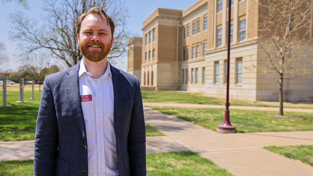 Hatton Professor of Education Named at WT; Miller to Focus on Improving