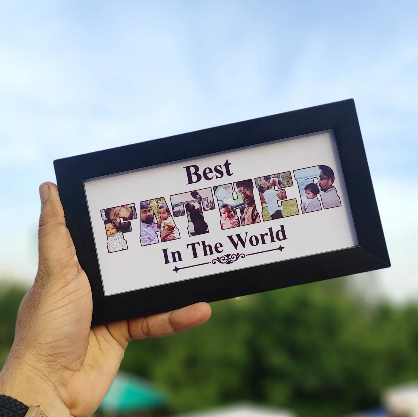 Personalized Letter Picture Frame Collage Precious Gift's