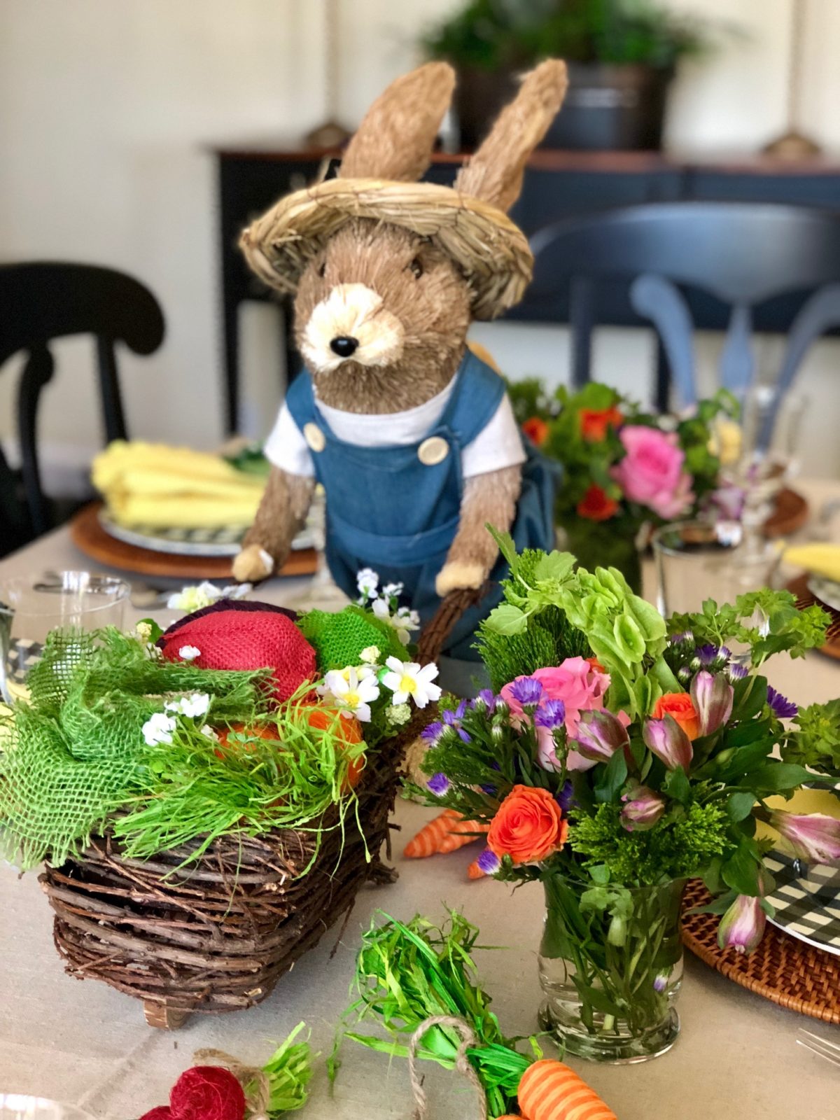 Easter Garden Tablescape The Preppy Hostess