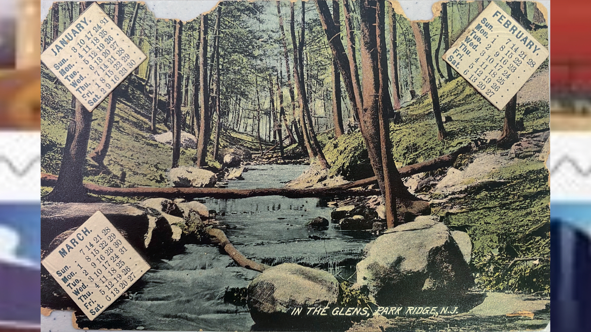 Anatomy of a postcard — Pascack Press & Northern Valley Press