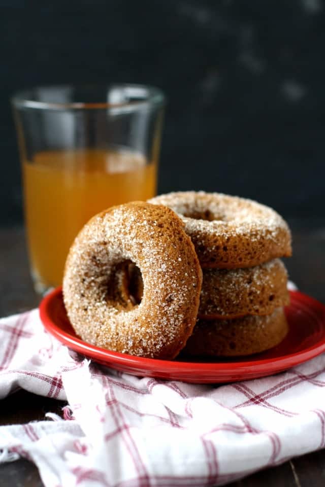 Spiced Apple Cider Donuts (Vegan and Gluten Free). The Pretty Bee